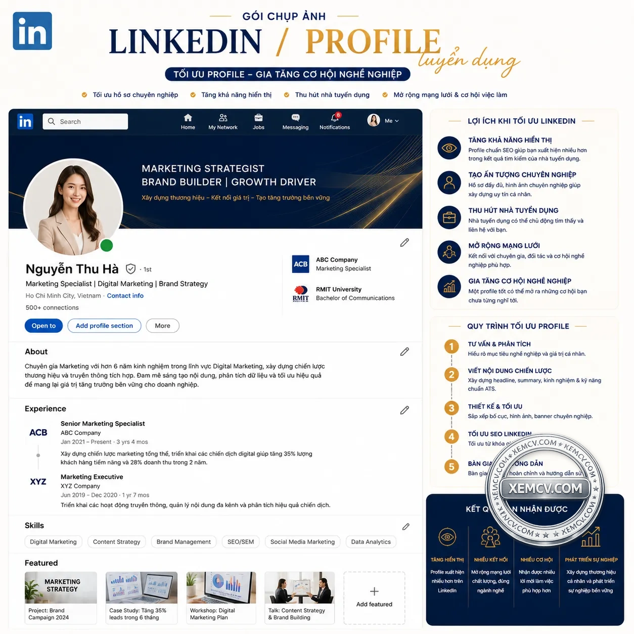 LinkedIn profile