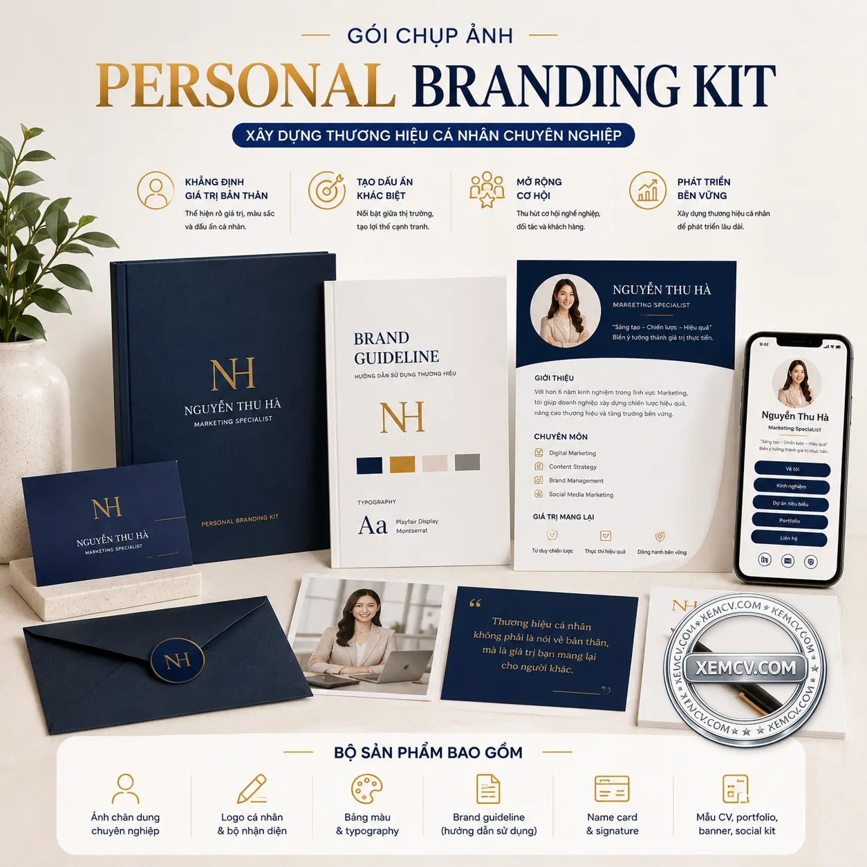 Personal branding kit